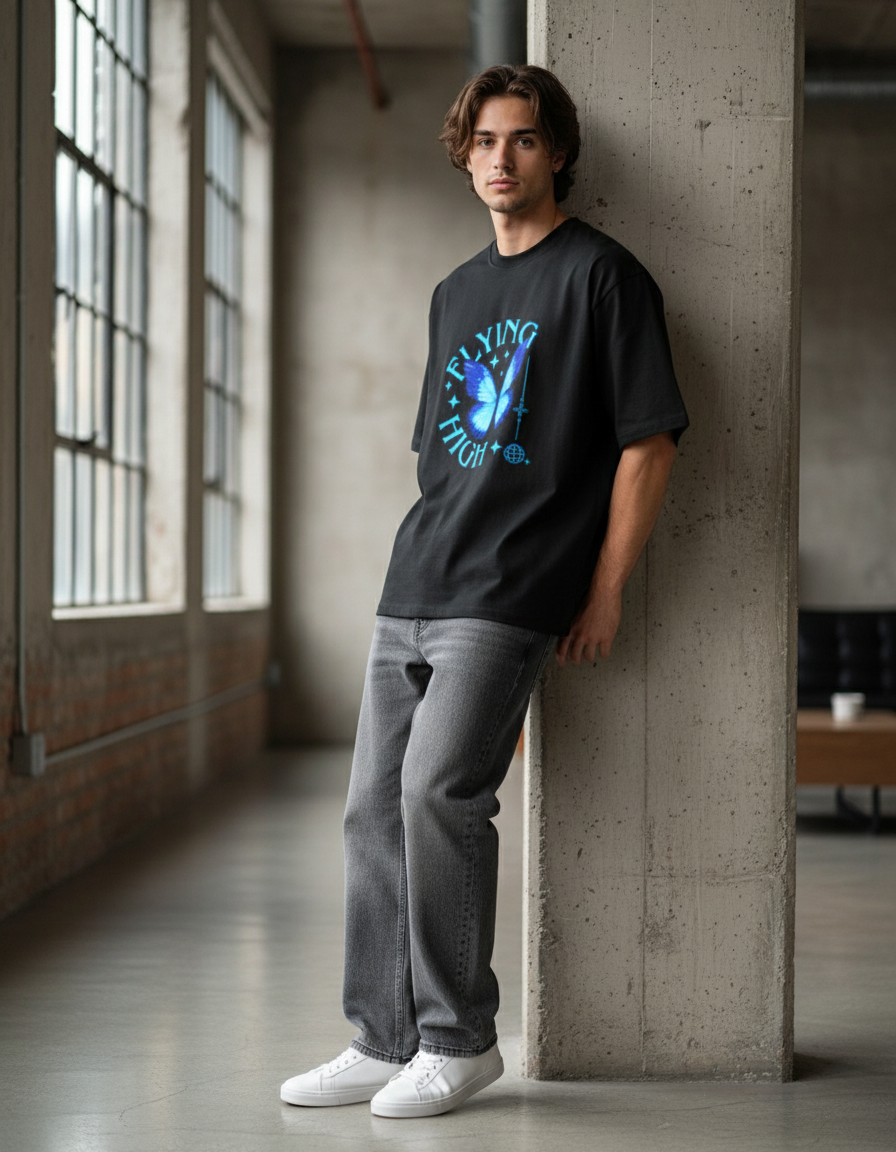 Unisex Oversized Flying High T-shirt