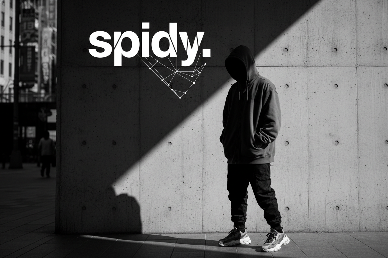 a good black and white image having my brand name